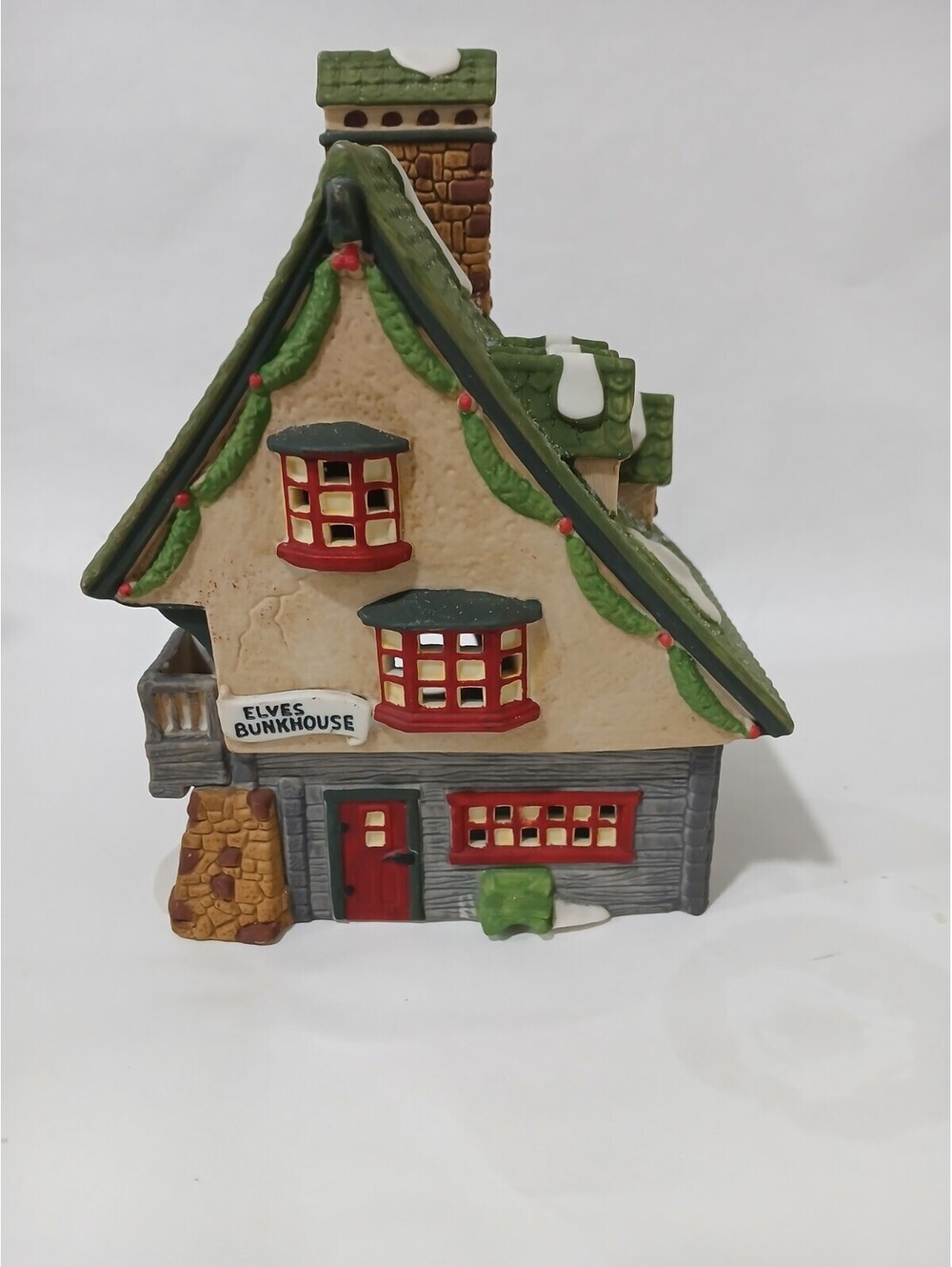 Department Dept. 56 Elves Bunkhouse North Pole Series Village Christmas 1990